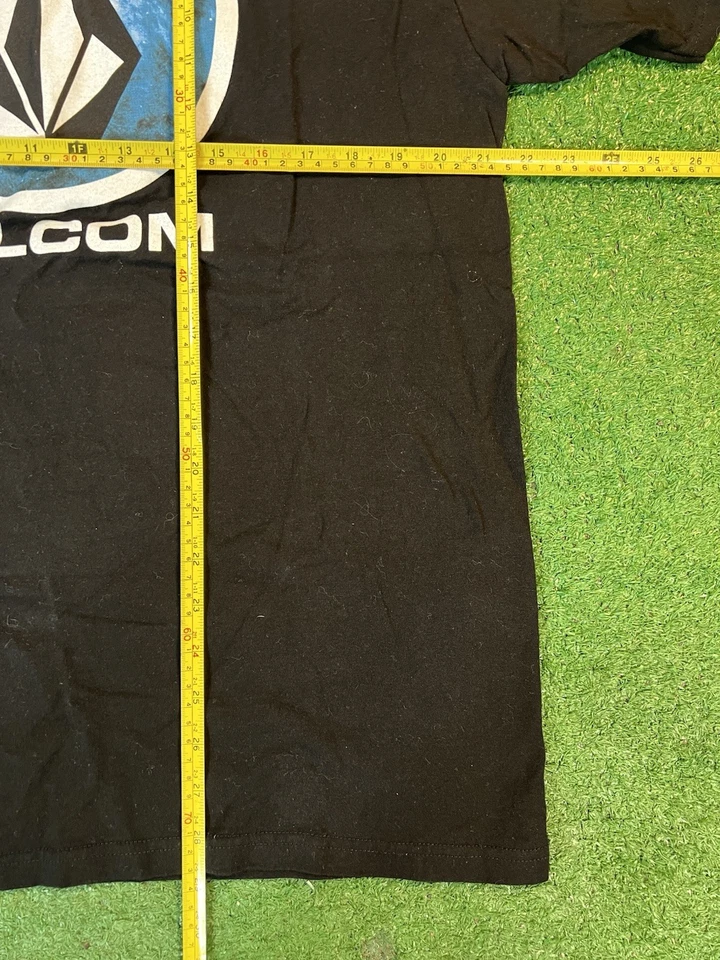 Volcom Stone Shirt Men's Large L Short Sleeve Graphic Logo Crew Neck Black - Image 4 of 4