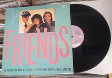 Shalamar Friends 12" Vinyl Single Three Tracks soul funk disco Solar CHUM 1T