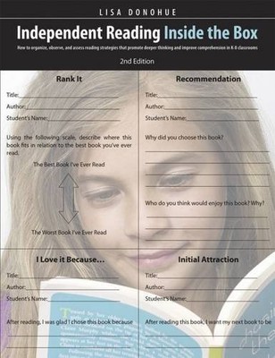 INDEPENDENT READING INSIDE THE BOX, 2ND EDITION: HOW TO By Lisa Donohue *VG+*