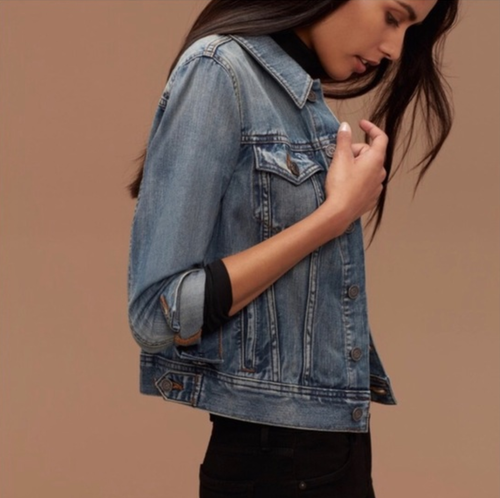 Aritzia Talula Denim Jacket Vintage 