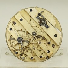 Rare Movement Pocket watch Men's no repeater no fusee duplex chronometer RAR