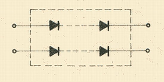 D1010A High Voltage Rectifier DIODE STACK 2x 1kV 300mA 1KHz Rectifying ...