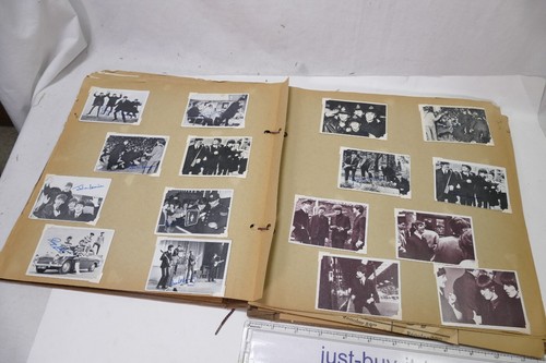 Beatles Rare Collection Scrap Album Photos over 85 photos, newspaper, postcards - Picture 5 of 12