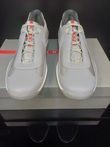 PRADA KALBSLEDER MESH NEOPREN AMERICA'S CUP SNEAKER. - Bild 30 von 69