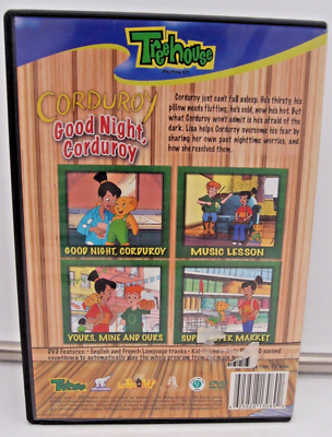 Good Night, Corduroy (DVD, 2006) Treehouse Presents 4-Television