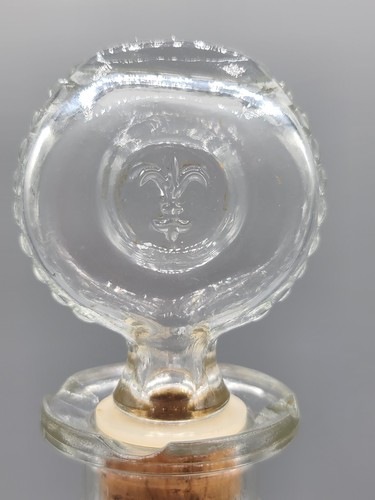 Vintage DuBouchett Schnaps Whisky Dekanter mit Korkenstopfen (geprägt) leer - Bild 4 von 9