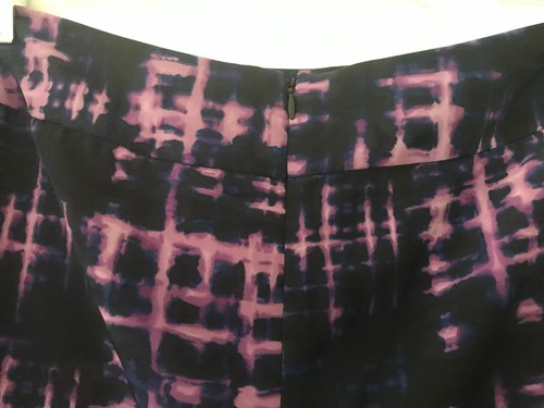 Simply Vera/Vera Wang - Misses City Lights skirt, Black/Purple, sz 14, NWT - Picture 7 of 8