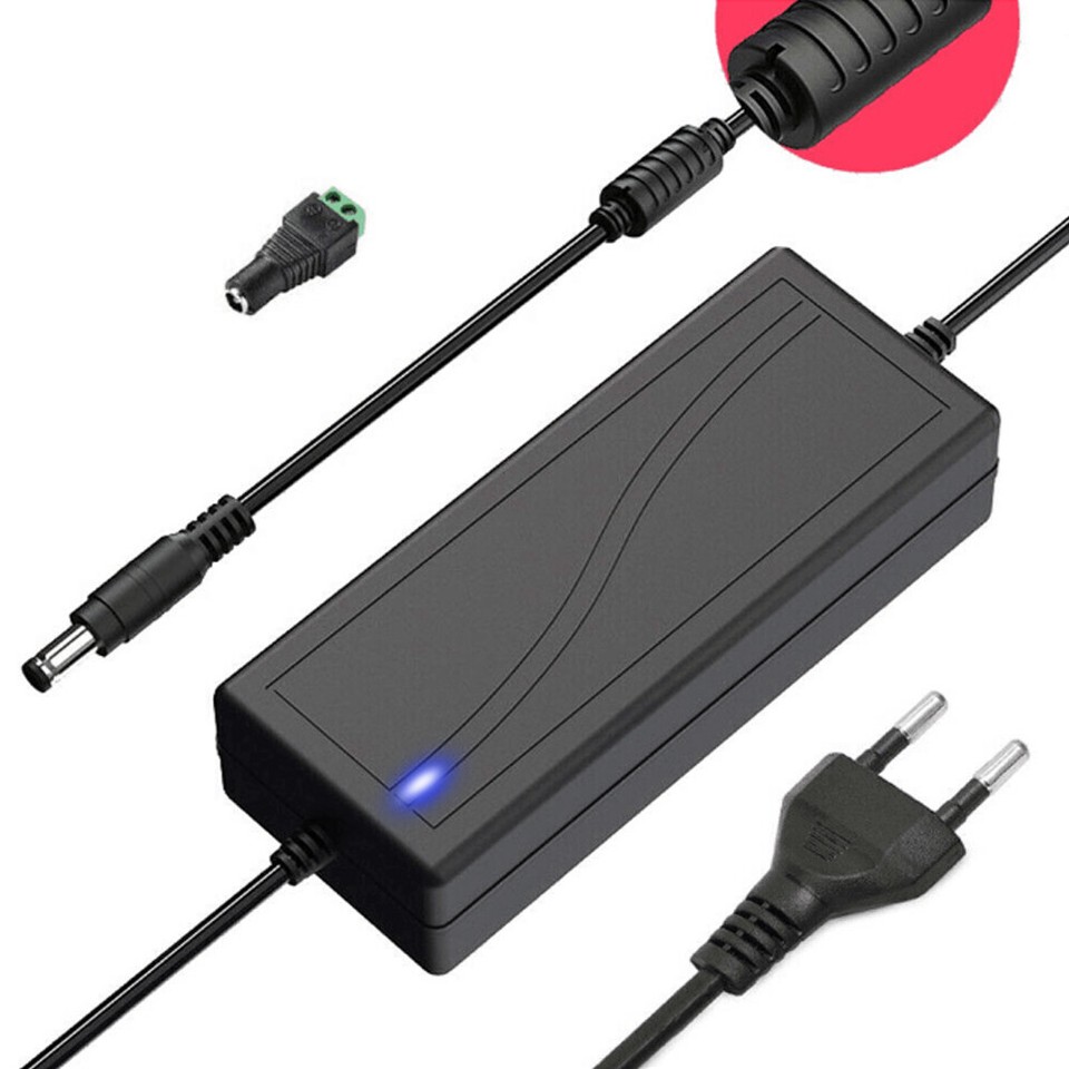 DC Steckernetzteil 12V 24V Volt 2A/3A/5A LED Trafo Netzteil Netzadapter