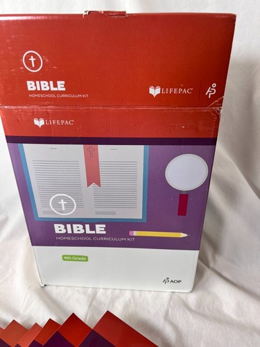 LIFEPAC® 2nd Grade Bible Complete Set AOP Homeschool Curriculum Fourth - Foto 12 di 14