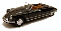 Rio 1/43 Citroen DS19 Cabrio 1961 Schwarz Modellbau Statisches Modell Diecast