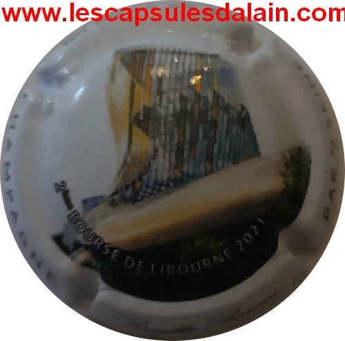 BELLE CAPSULE CHAMPAGNE BARONI BRIGITTE BOURSE DE LIBOURNE 2021 REF N°50d NEWS - Photo 1/1