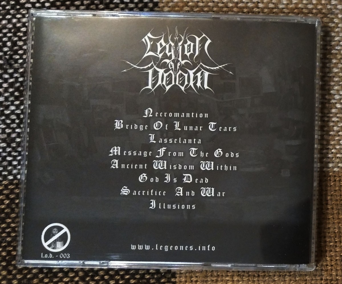 LEGION OF DOOM ‎– God Is Dead (Ltd. Audio CD) | eBay