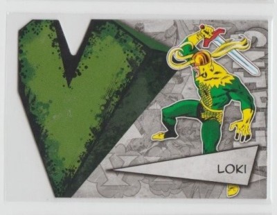 Marvel Beginnings 2012 Villains Insert Trading Card Loki V-23
