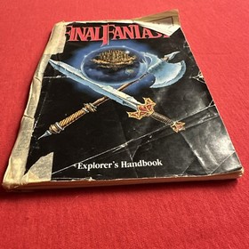 Final Fantasy  Explorers Handbook - NES - Manual Only - Rough