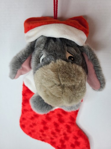 Disneyland Resort Winnie The Pooh Eeyore Christmas Stocking Plush 18" - Picture 2 of 9