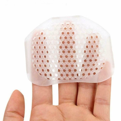 (2 X PAIRS) SILICONE GEL METATARSAL INSOLE CUSHION PADS FOREFOOT PADS REUSABLE - Picture 4 of 9