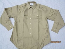 Shirt Womans Fawn, Long Sleeve, All Ranks, Size: 36/100, Women Shirt, Long Sleeve, Khaki