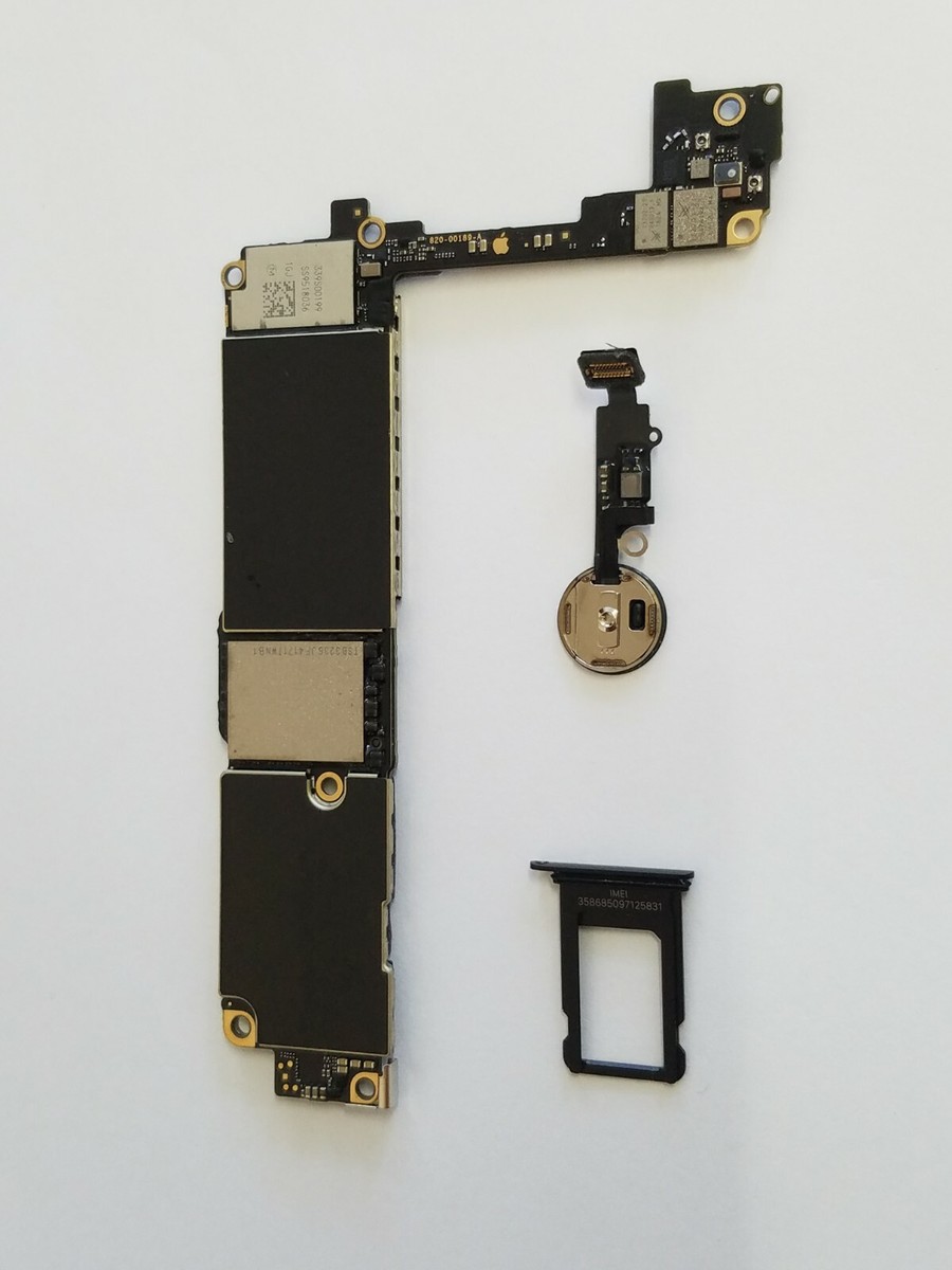 32GB Main Logic Motherboard Parts For Apple iPhone 7 A1778 MN9Q2LL