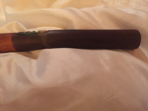 musical instrument brazilian flute wind piece hand carved - Picture 6 of 11