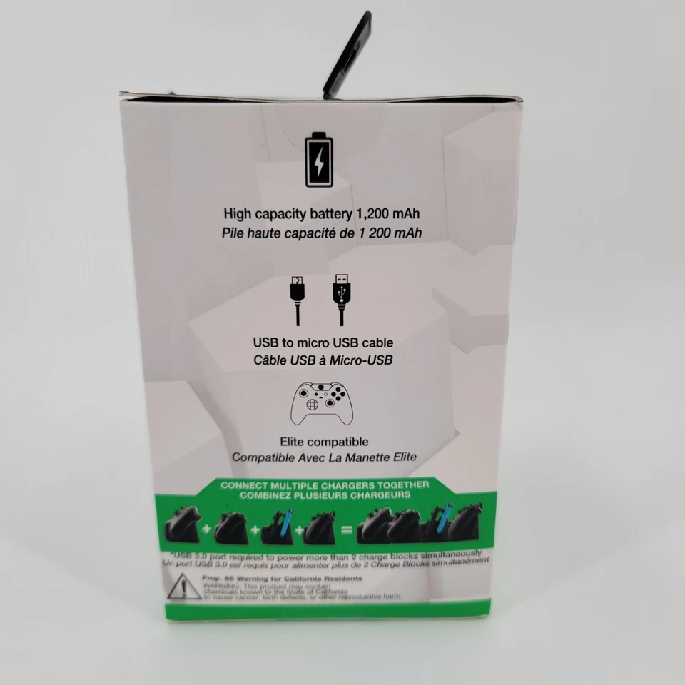 Nyko Charge Block Solo Controller Charging Station W/ Rechargeable Battery XBOX - Image 3 of 4