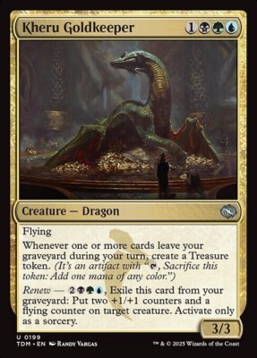 *MtG: 4x Kheru Goldkeeper - Tarkir: Dragonstorm Uncommon - magicman-europe*