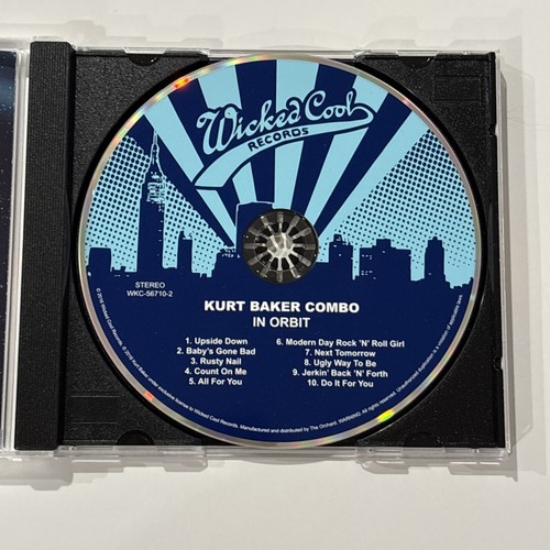 In Orbit by Kurt Baker Combo - CD - Wicked Cool Records *Crack In Case - Picture 4 of 6