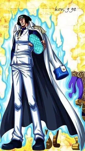 Maschera occhi sonno fagiano blu One Piece ammiraglio marina Aokiji Kuzan - Foto 15 di 19
