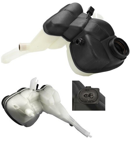 Bocal d'eau refroidissement MERCEDES Classe S Berline W221 en plastique renforcé de 2L