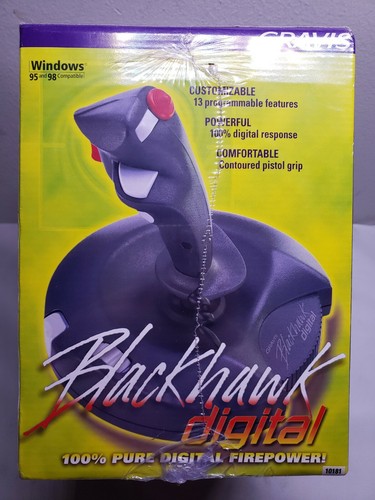 VINTAGE RARE GRAVIS BLACKHAWK DIGITAL JOYSTICK 🕹 - Picture 4 of 10