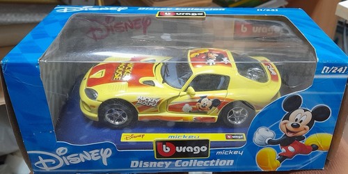 Disney Collection Dodge viper GTS Mickey , Burago - Foto 2 di 3