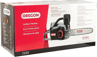 Oregon CS325 16'' SpeedCut Nano 40V Cordless Chainsaw w/ Battery & Charger 627994