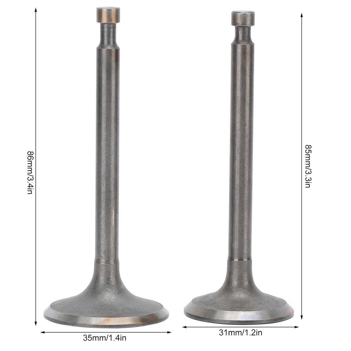 Valve Set Intake Exhaust Valves Replace For Gasoline Engine