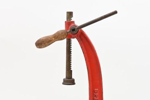 Vntg Red Specialty Bottle Capper Brewing Tool Wine Bottle Capper Beer Bottle - Imagen 5 de 11