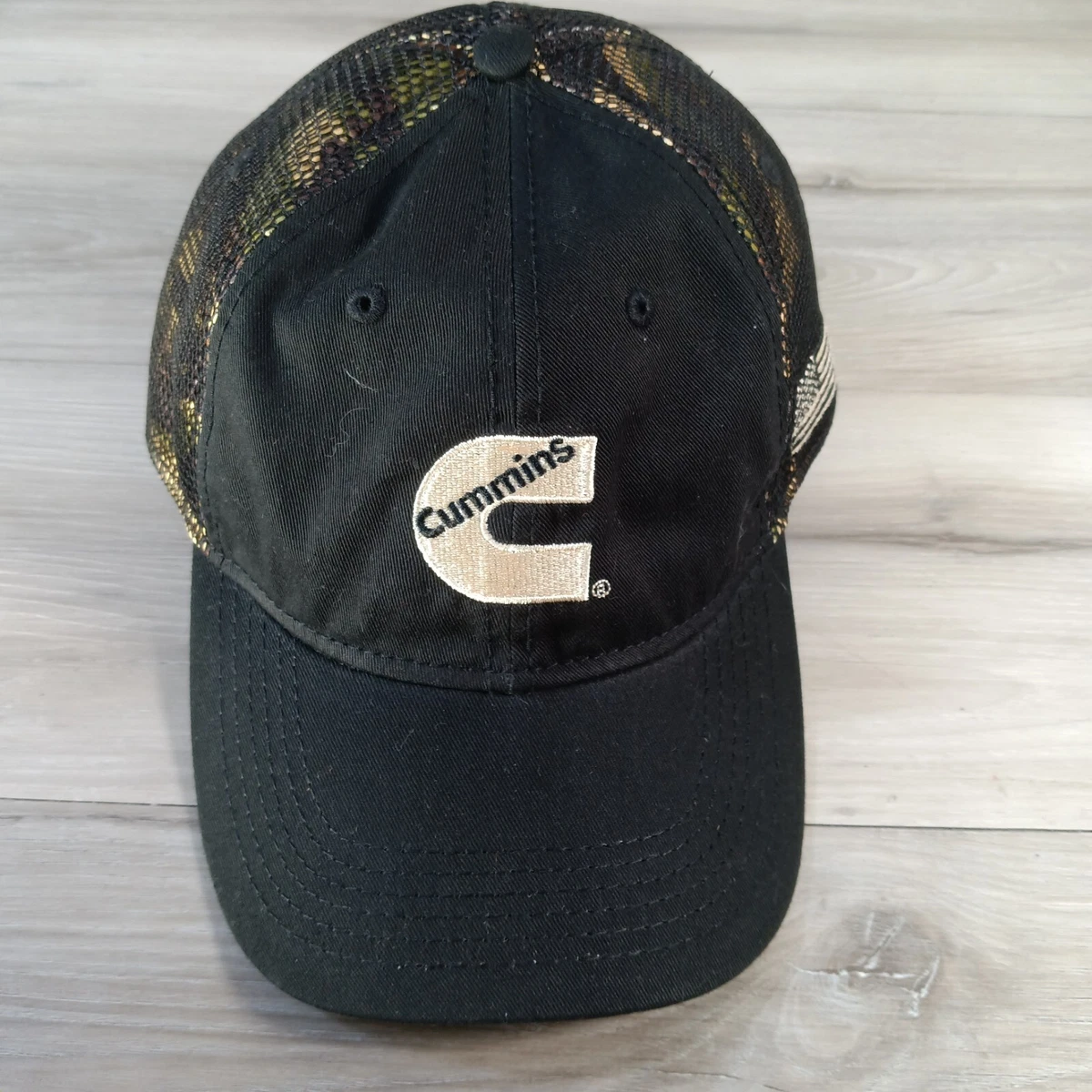 Cummins Patch Yupoong 6006 Flat Bill Hat Snap Back Trucker Hat Black New V15zr1dxwrhvvvvb - Foto 5