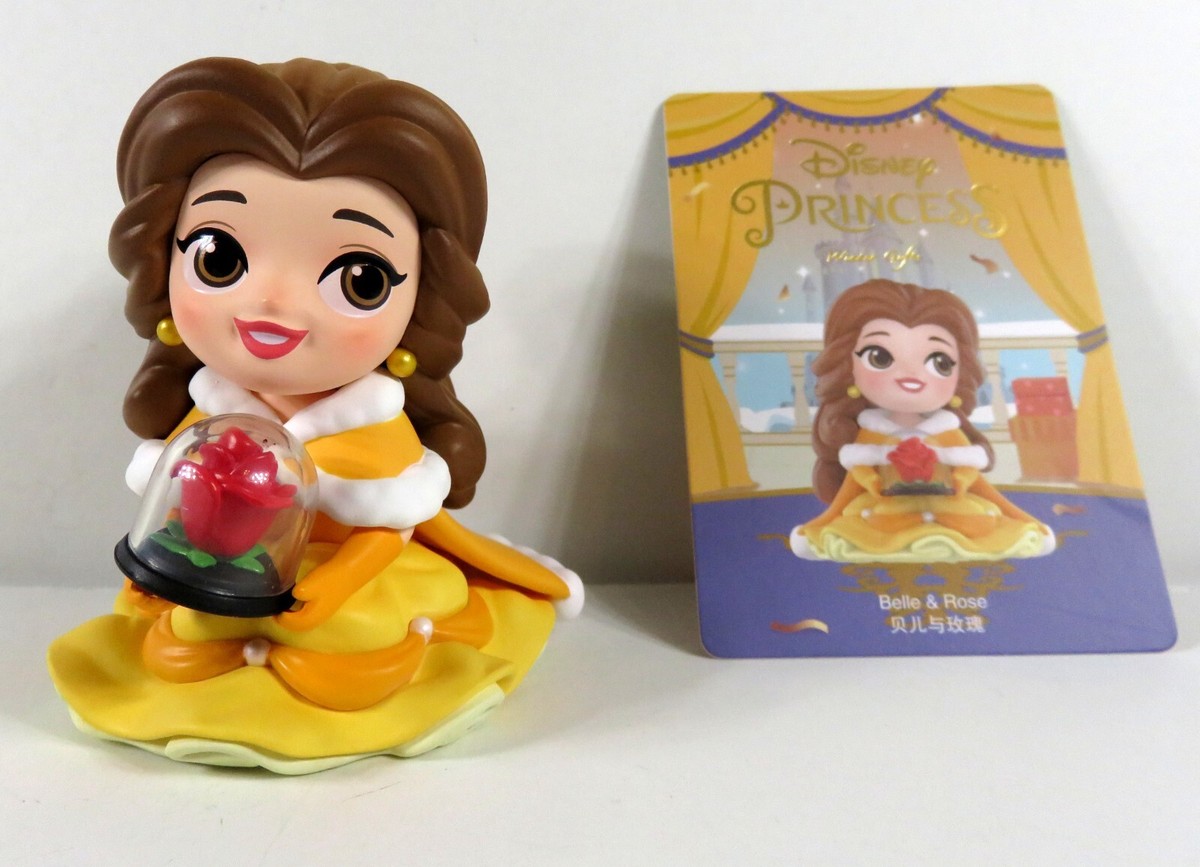 Pop Mart Disney Princess Winter Gifts Mini Figure Belle & Rose