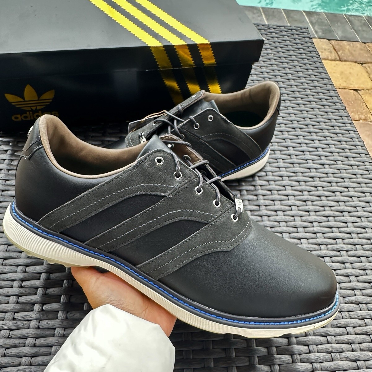 Adidas MC Z-Traxion Spikeless Golf Rolling Links Pack Men's Shoes