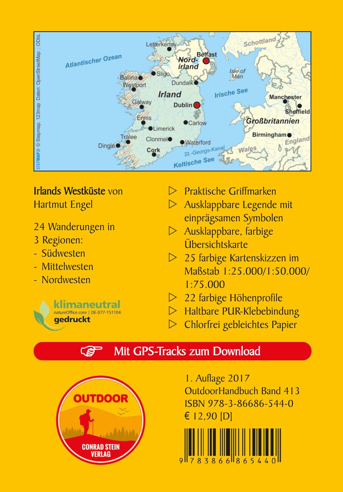 Thumbnail - 24 Wanderungen. Irlands Westküste Hartmut Engel