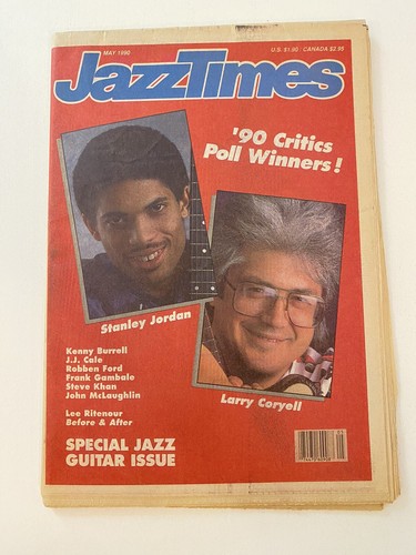 Jazz Times Stanley Jordan Larry Coryell May 1990 NM-MT