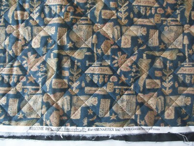 Welcome by Country Threads Inc Benartex 100% Cotton Screen prints Quilt Fabric 