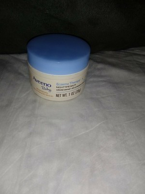 aveeno baby eczema therapy nighttime balm with natural oatmeal