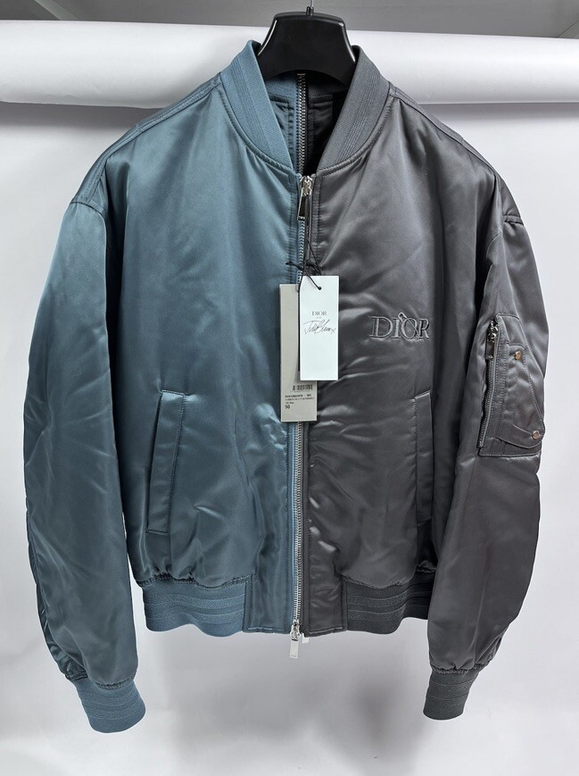 DIOR X JUDY BLAME SPLIT ZIP BOMBER JACKET SIZE: L | eBay DIOR X JUDY BLAME SPLIT ZIP BOMBER JACKET SIZE: L | eBay
