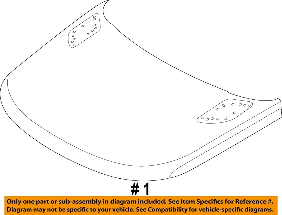 Used Hood fits: 2016 Land rover Range rover sport Grade A Foto 4 de 4