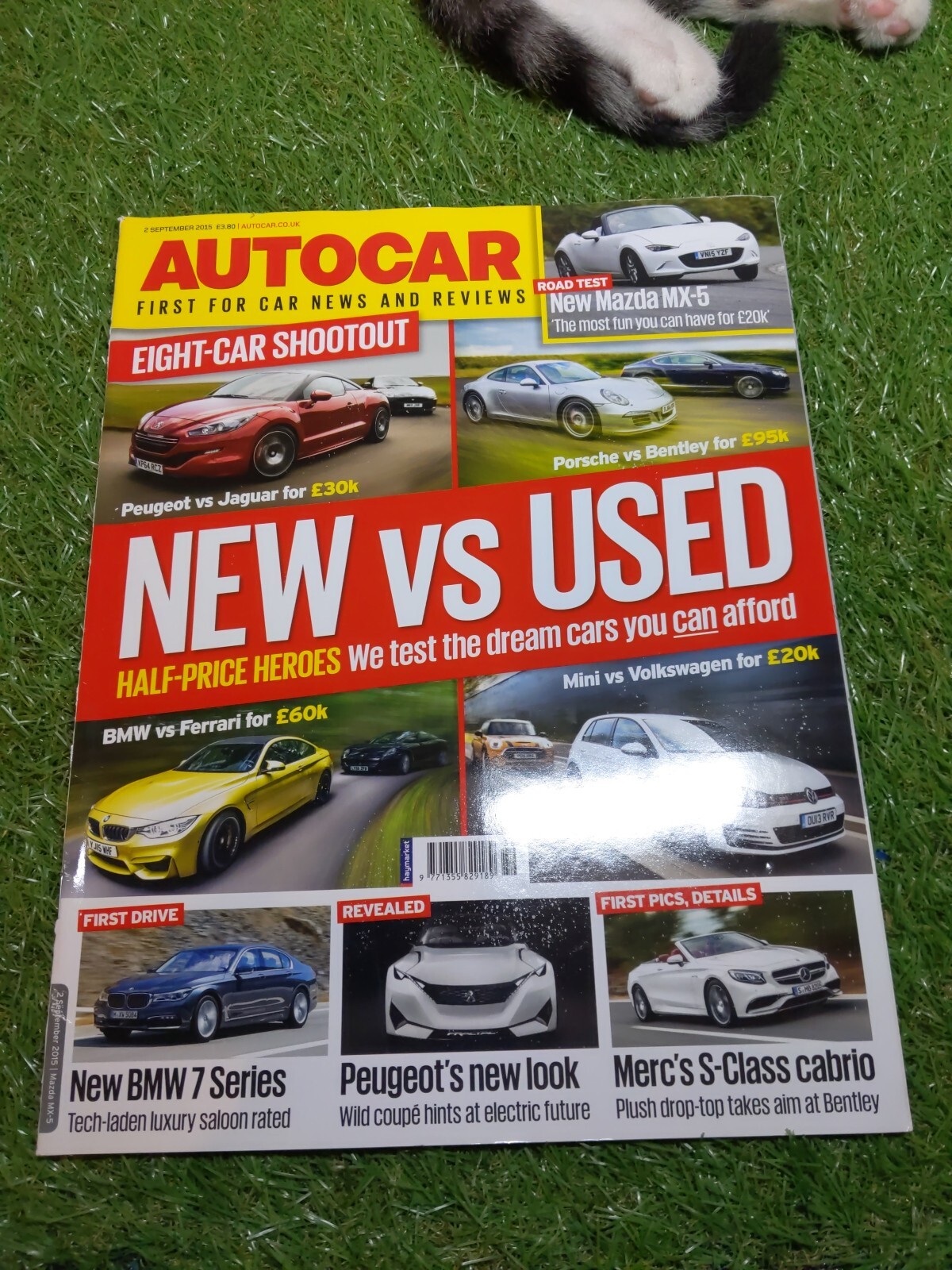 THE AUTOCAR MAGAZINE 2 Sep 2015 Issue 6166 Vol. 285 No. 9 Magazine