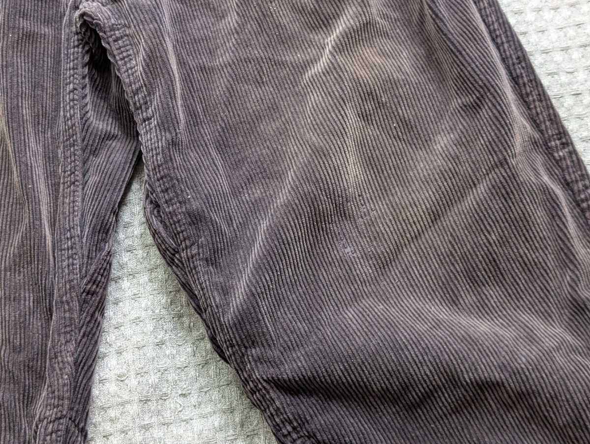 Pilgrim Surf Supply Pants Adult XS Extra Small Brown Corduroy