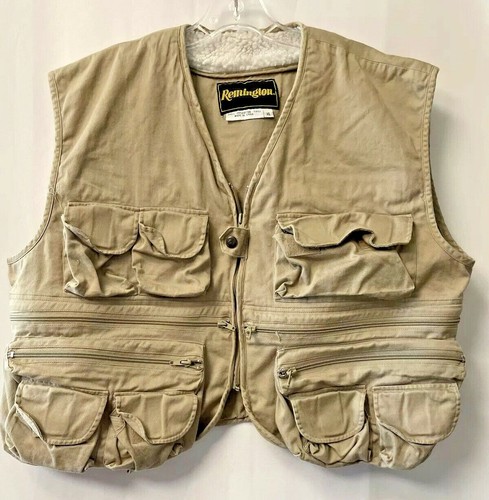 Remington mens hunting vest XL khaki 