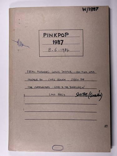 Lou Reed Festival Vertrag Und Rider Original Büro Kopie Mojo Konzerte 1987 - Zdjęcie 4 z 14