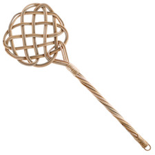  Rattan Teppichklopfer Polsterklopfer Klopfer Ausklopfer handgearbeitet 76cm