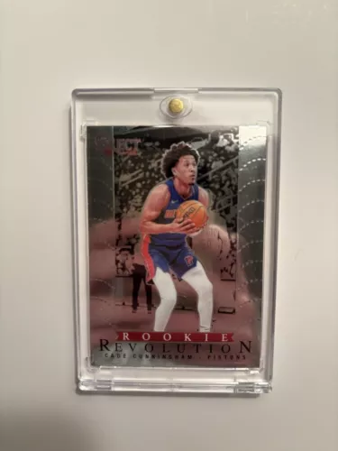 Cade Cunningham 2021-22 Panini Select Rookie Revolution Silver Prizm RC #25