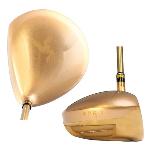 NEW Mutsumi Honma Phoenix Titanium Driver High Rebound Gold MH488MAX Hard - Picture 4 of 5