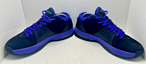 2015 Nike Air Jordan 5 Am Shoes Sneakers Black/Purple 807546-007 Men’s Size 9.5 - Picture 3 of 11